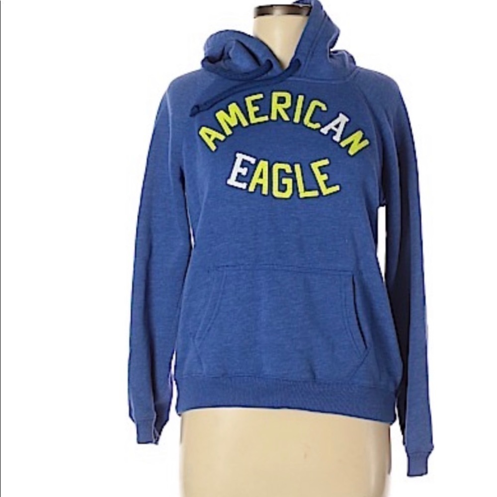 AMERICAN EAGLE•front logo hoodie